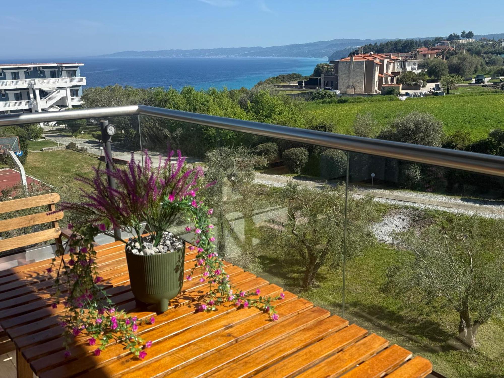 Villa Evita , Penthouse, 53M2 ,Athytos 450M From The Beach Áfitosz Kültér fotó