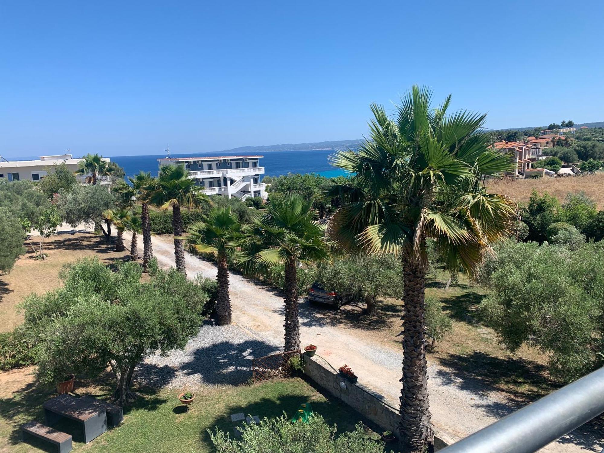 Villa Evita , Penthouse, 53M2 ,Athytos 450M From The Beach Áfitosz Kültér fotó