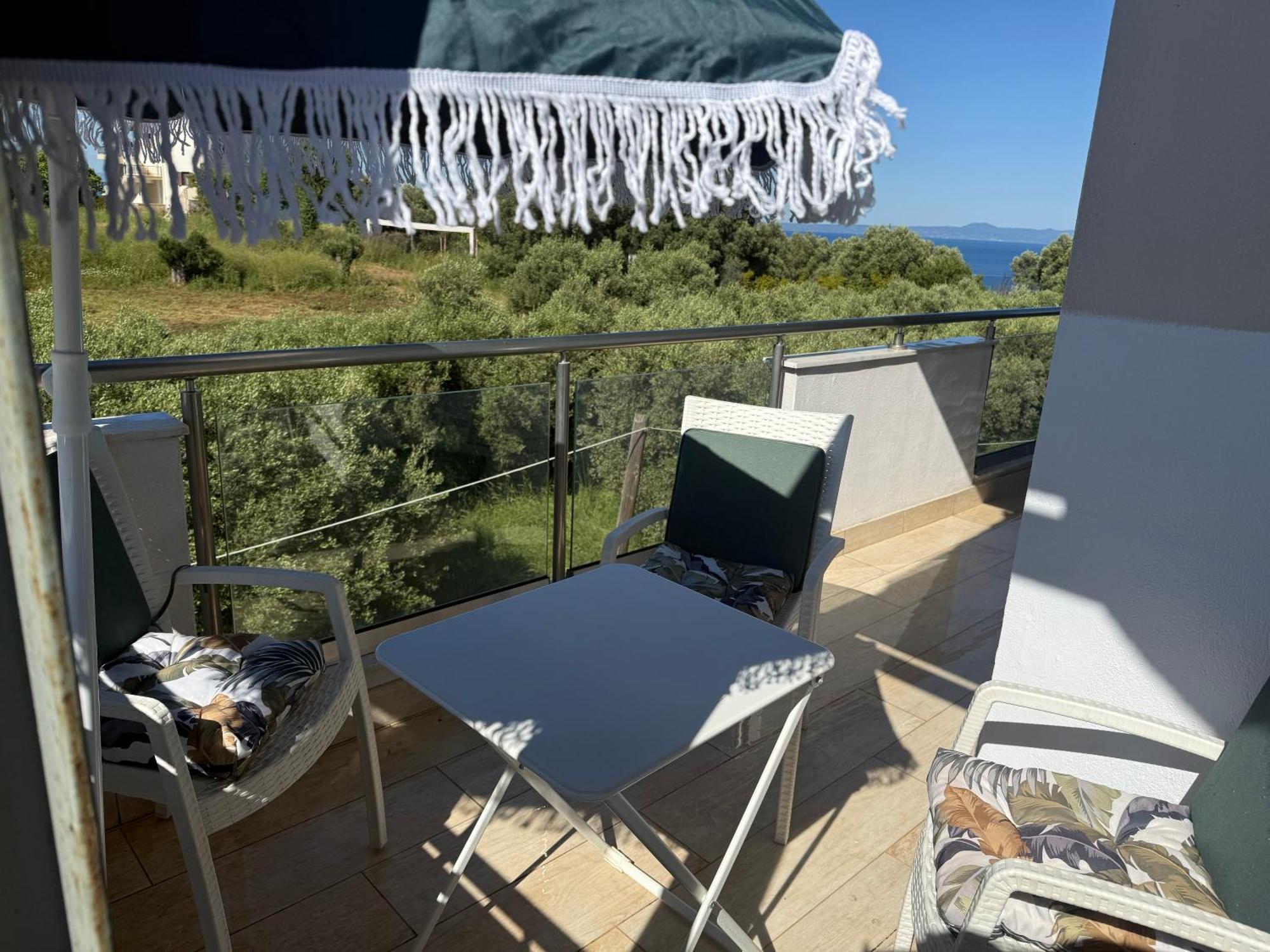Villa Evita , Penthouse, 53M2 ,Athytos 450M From The Beach Áfitosz Kültér fotó