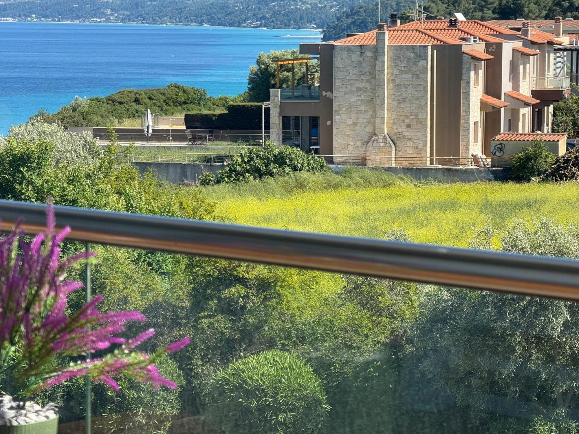Villa Evita , Penthouse, 53M2 ,Athytos 450M From The Beach Áfitosz Kültér fotó